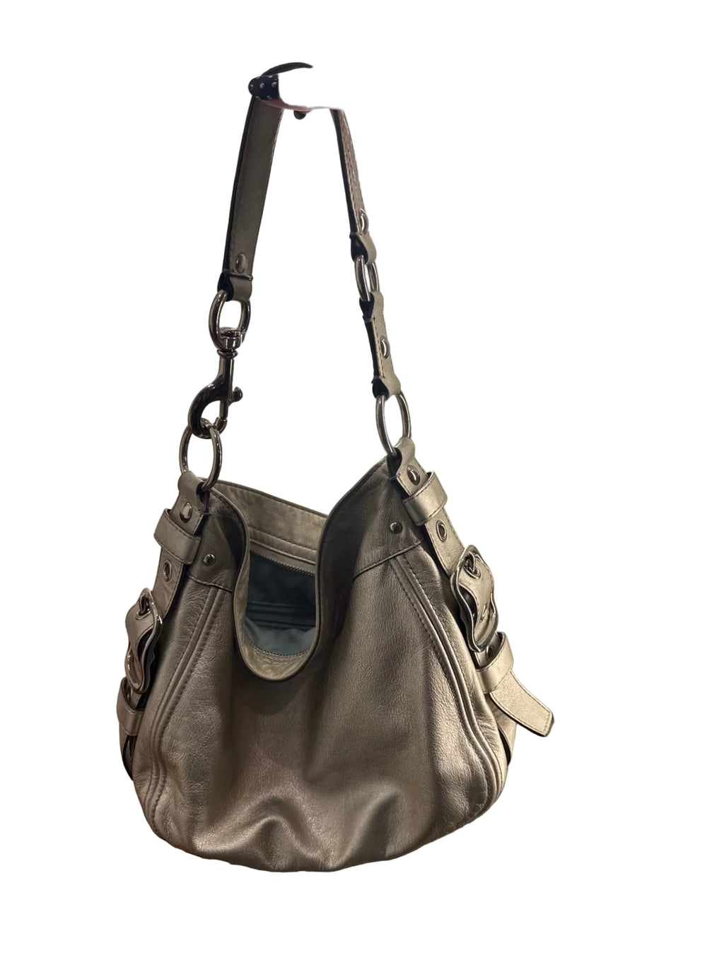 Coach Handbag Silver