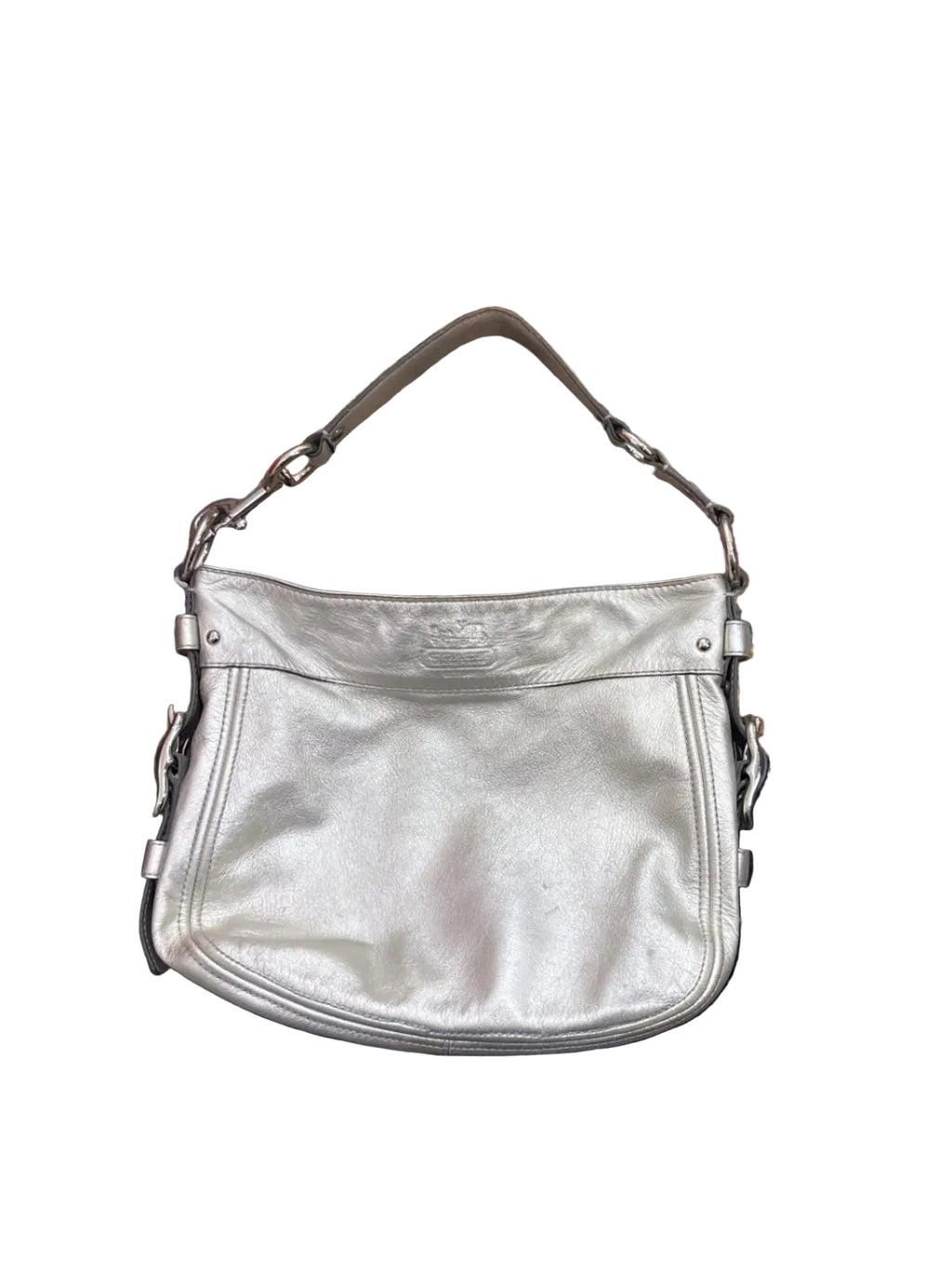 Coach Handbag Silver