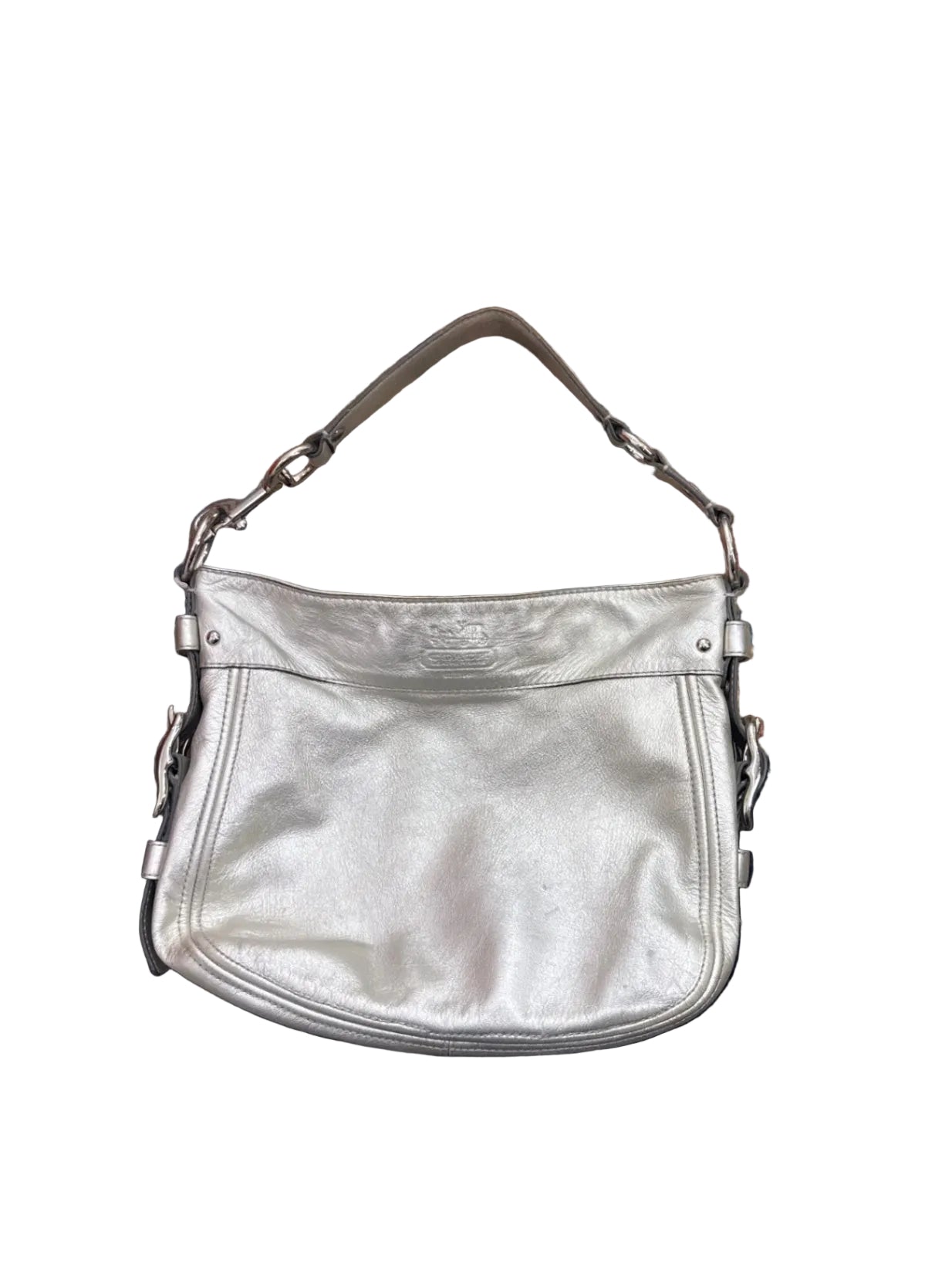 Coach Handbag Silver