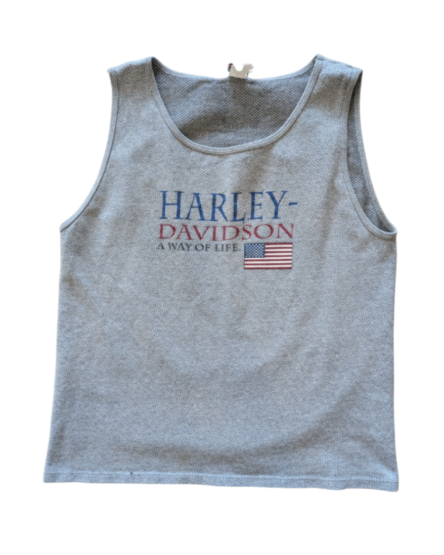 Harley Davidson Jersey Tank - L