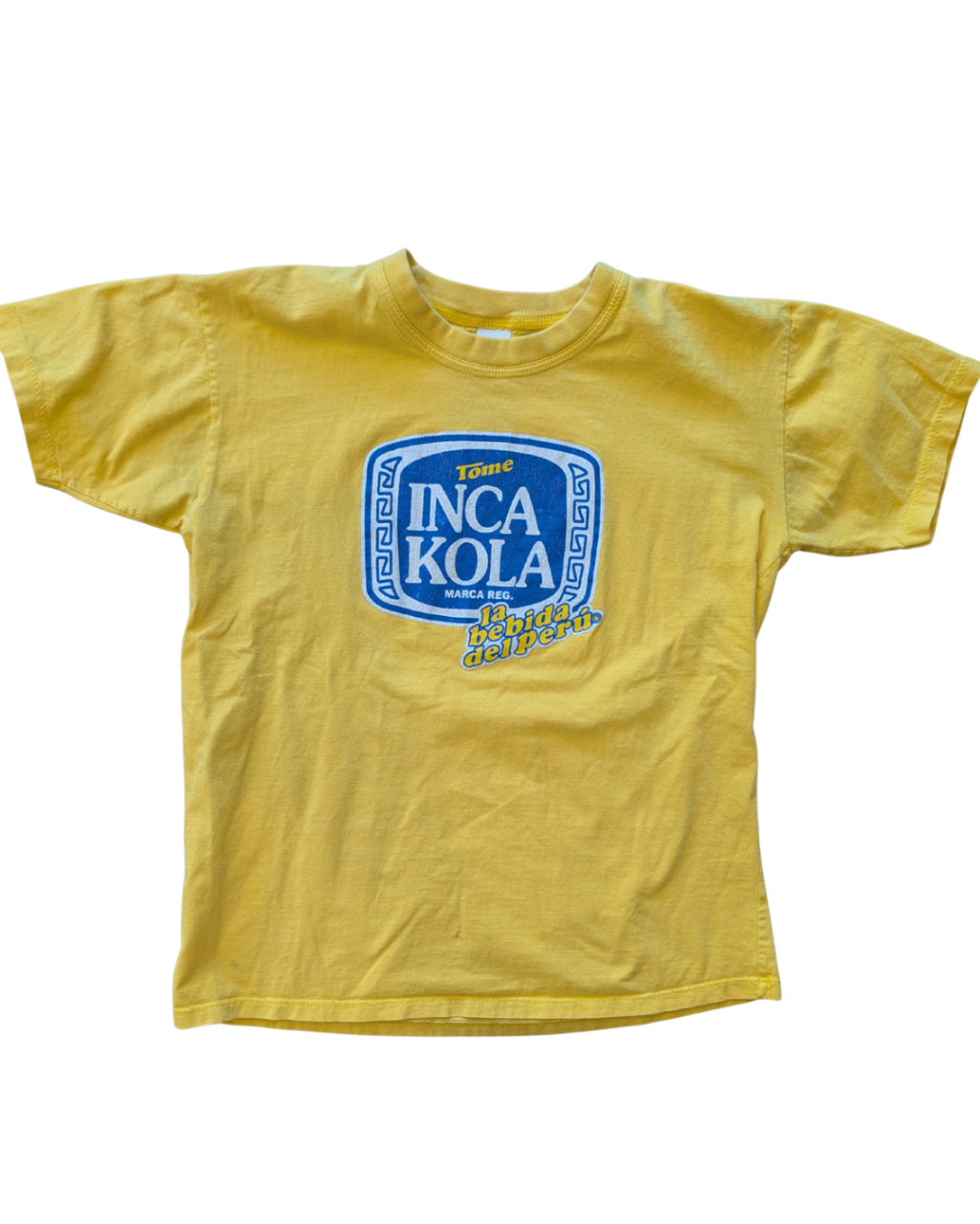 Inca Cola T-Shirt Yellow - S