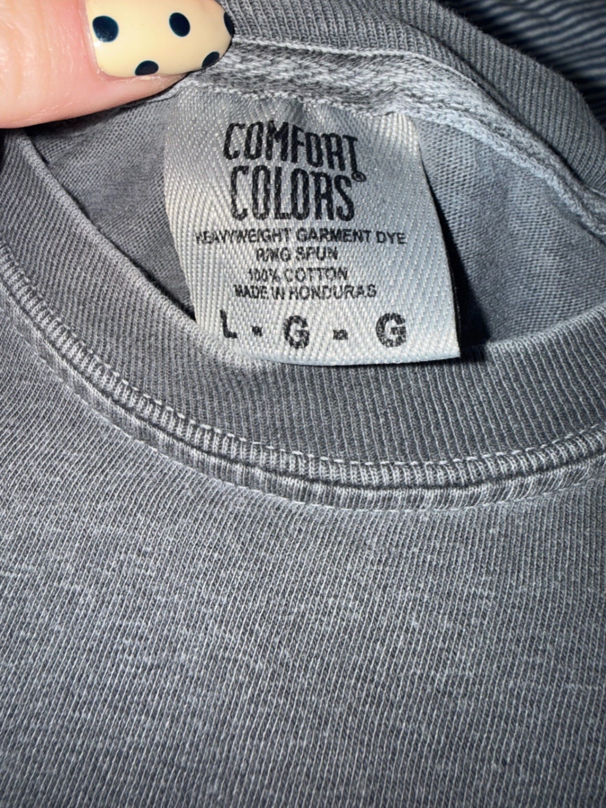Charley Cocket Comfort Colors T-Shirt - L
