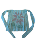 Green Cross Stitch Flower Apron