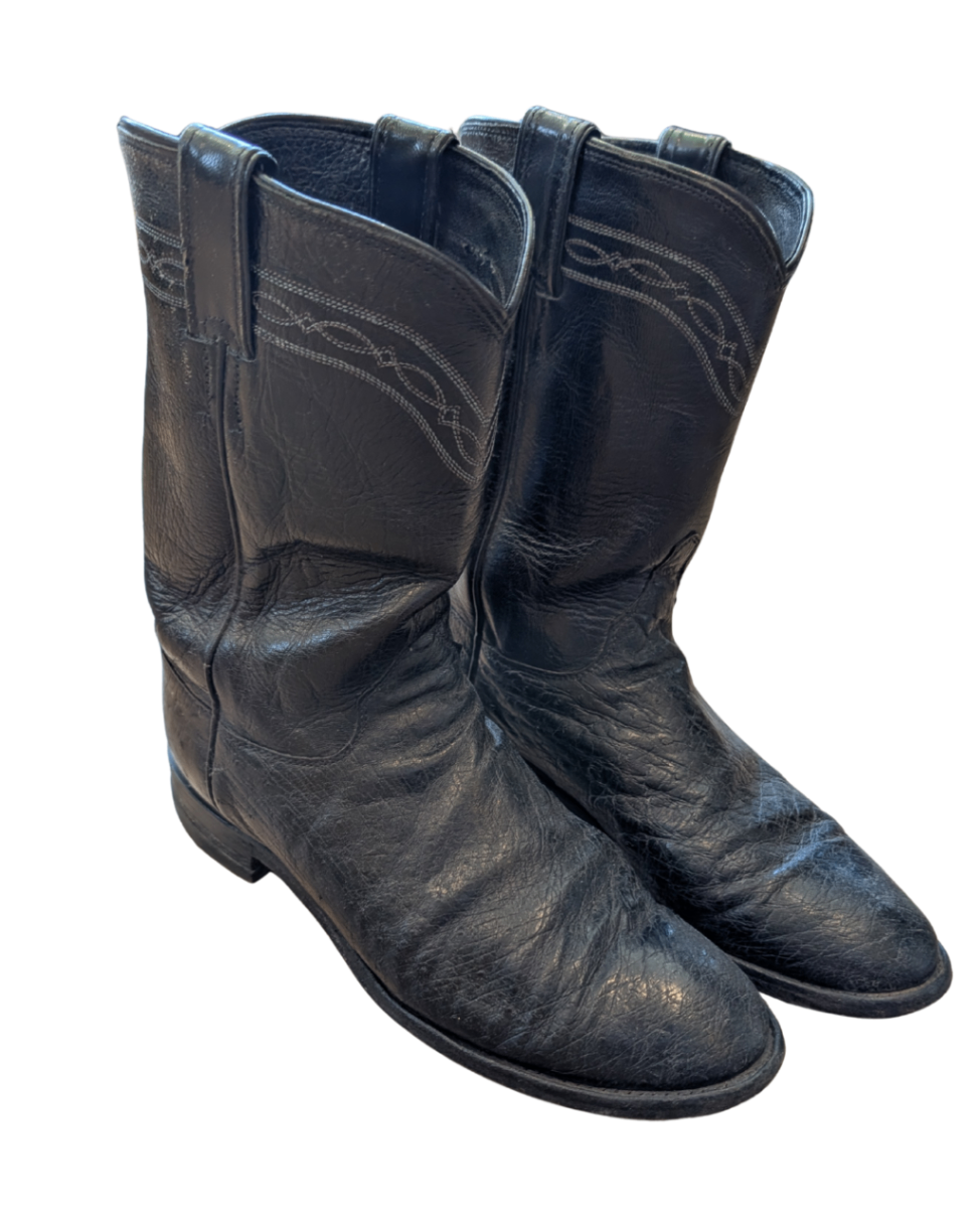 Black Justin Boots - Men's 9