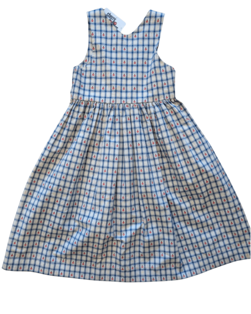 Vintage Handmade Lady Bug Dress (Marks)