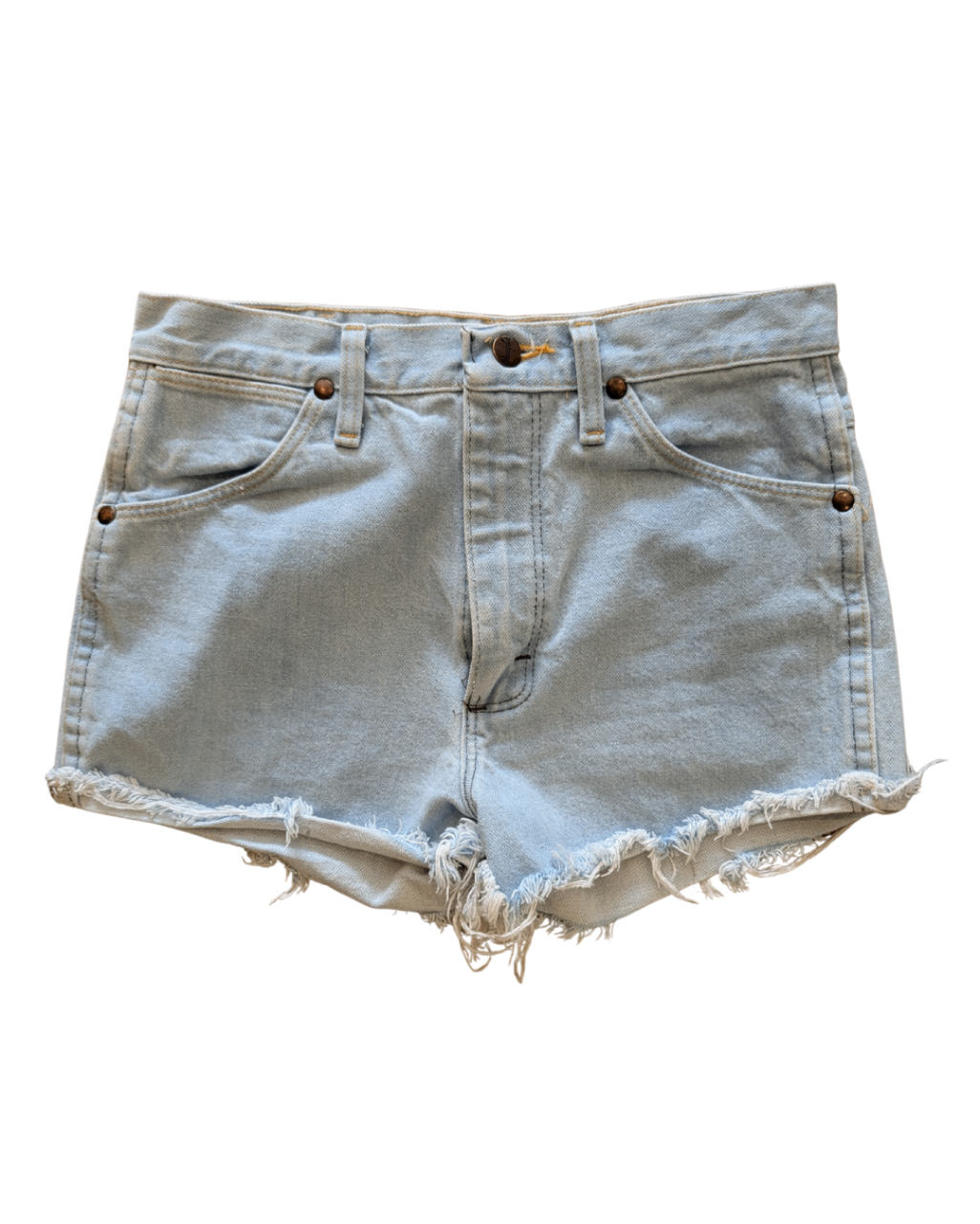 Wrangler Light Wash Shorts (27)