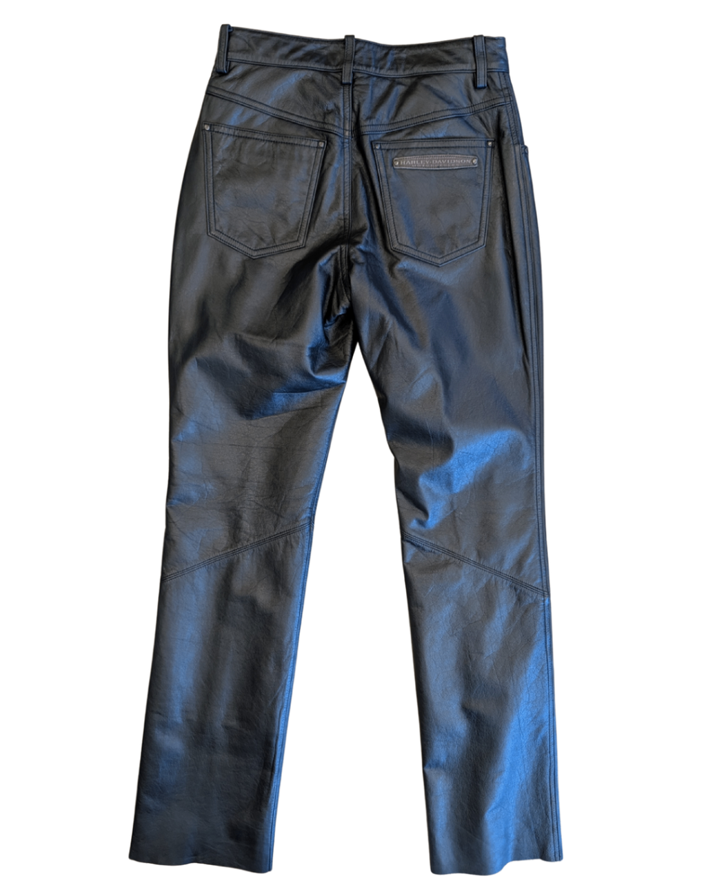 Harley Davidson Leather Pants (30) (28"W,9"R,33"I)
