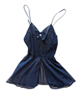 Cinema Black Lace Slip