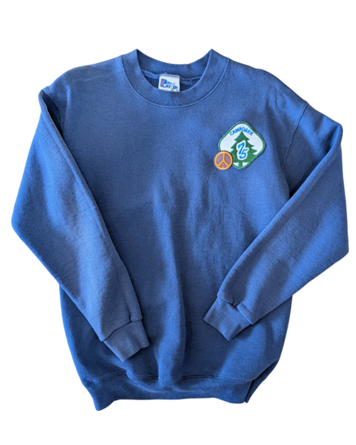 AJ Vintage Reclaimed Navy Crewneck - 18/20