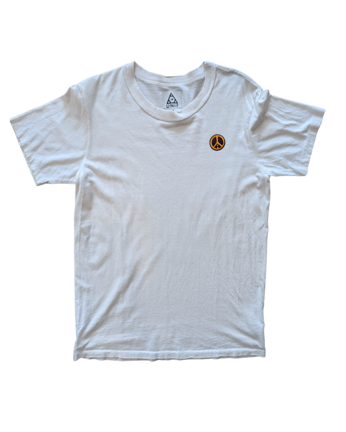 AJ Reclaimed White Tee - Men's S