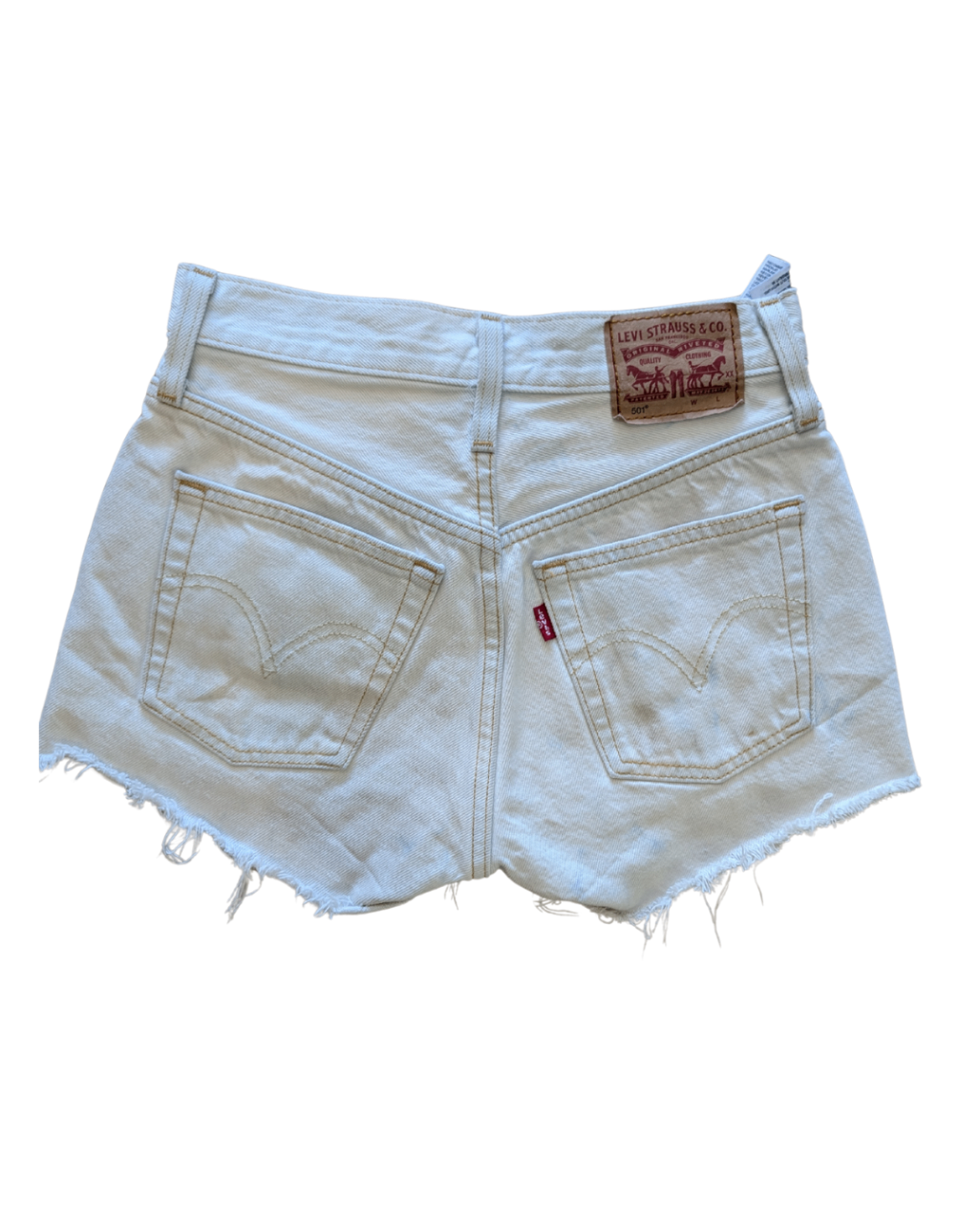 501 Light Acid Wash Shorts (23) (26"W)