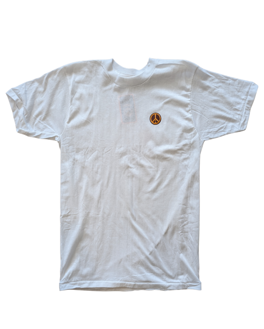 AJ Vintage Reclaimed White Tee - Men's M