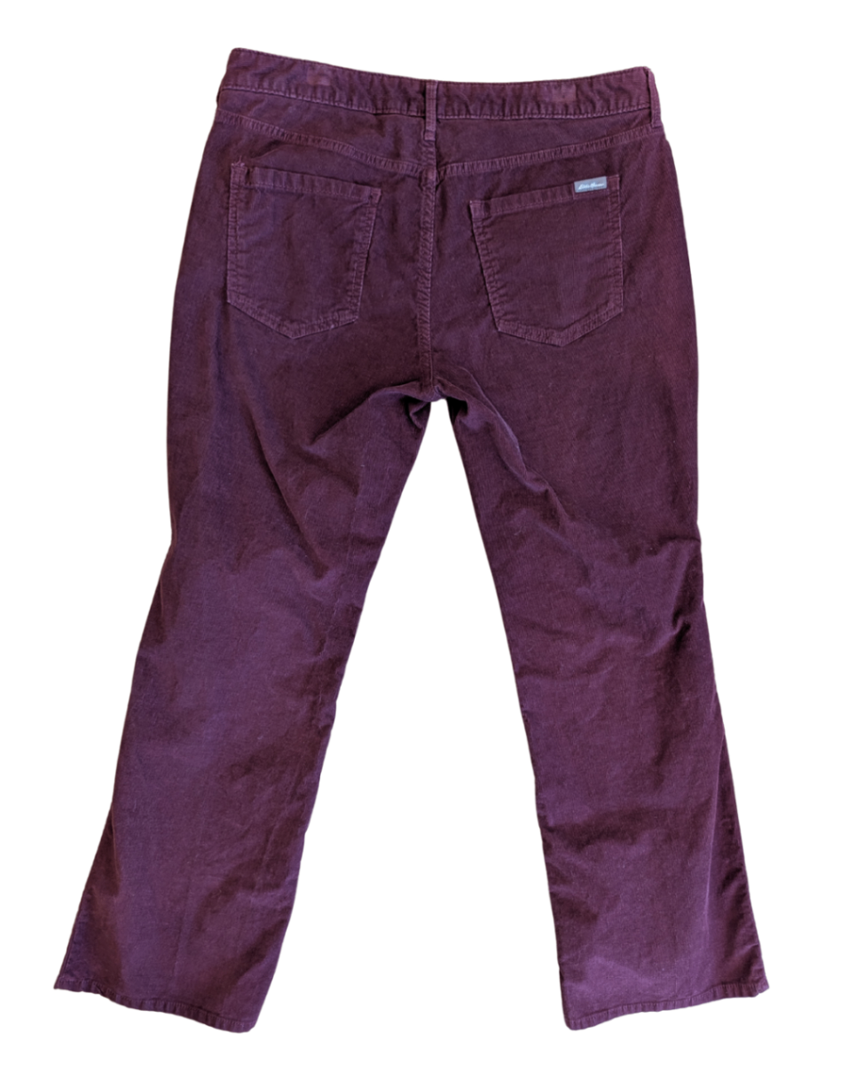 Burgundy Eddie Bauer Pants (L)