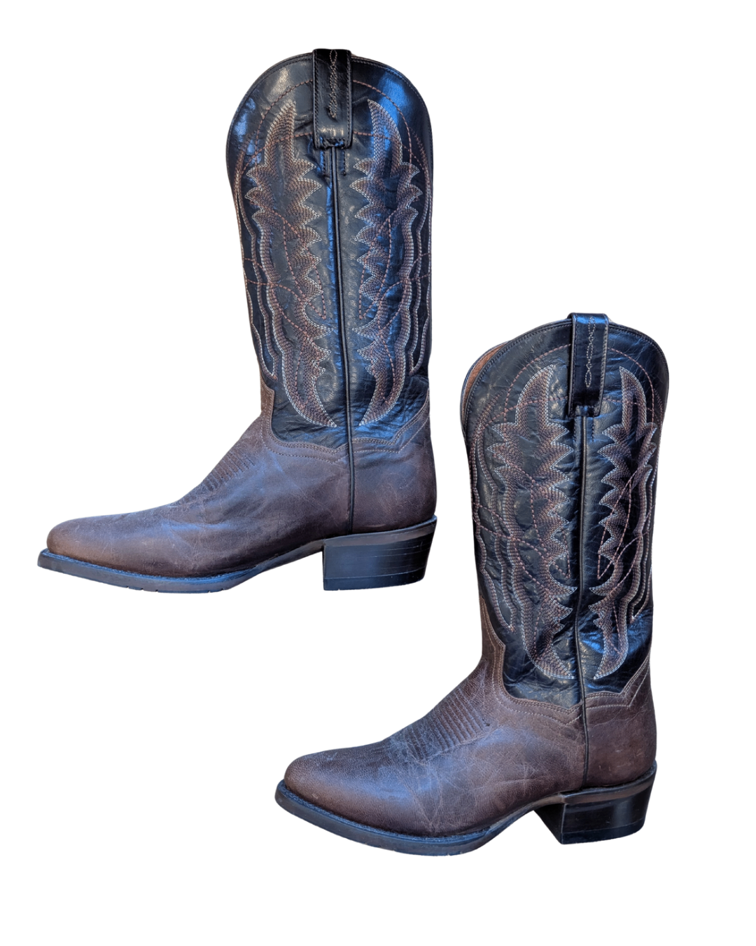 Dan Post Brown Cowboy Boots (w7)