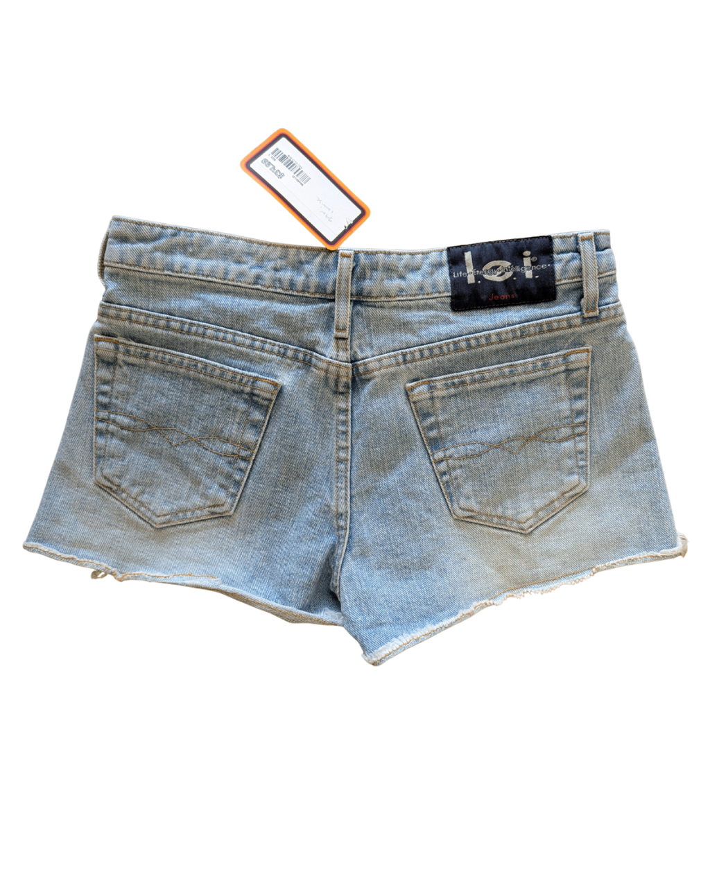 Lei Light Wash Lowrise Shorts (3) (29"W)