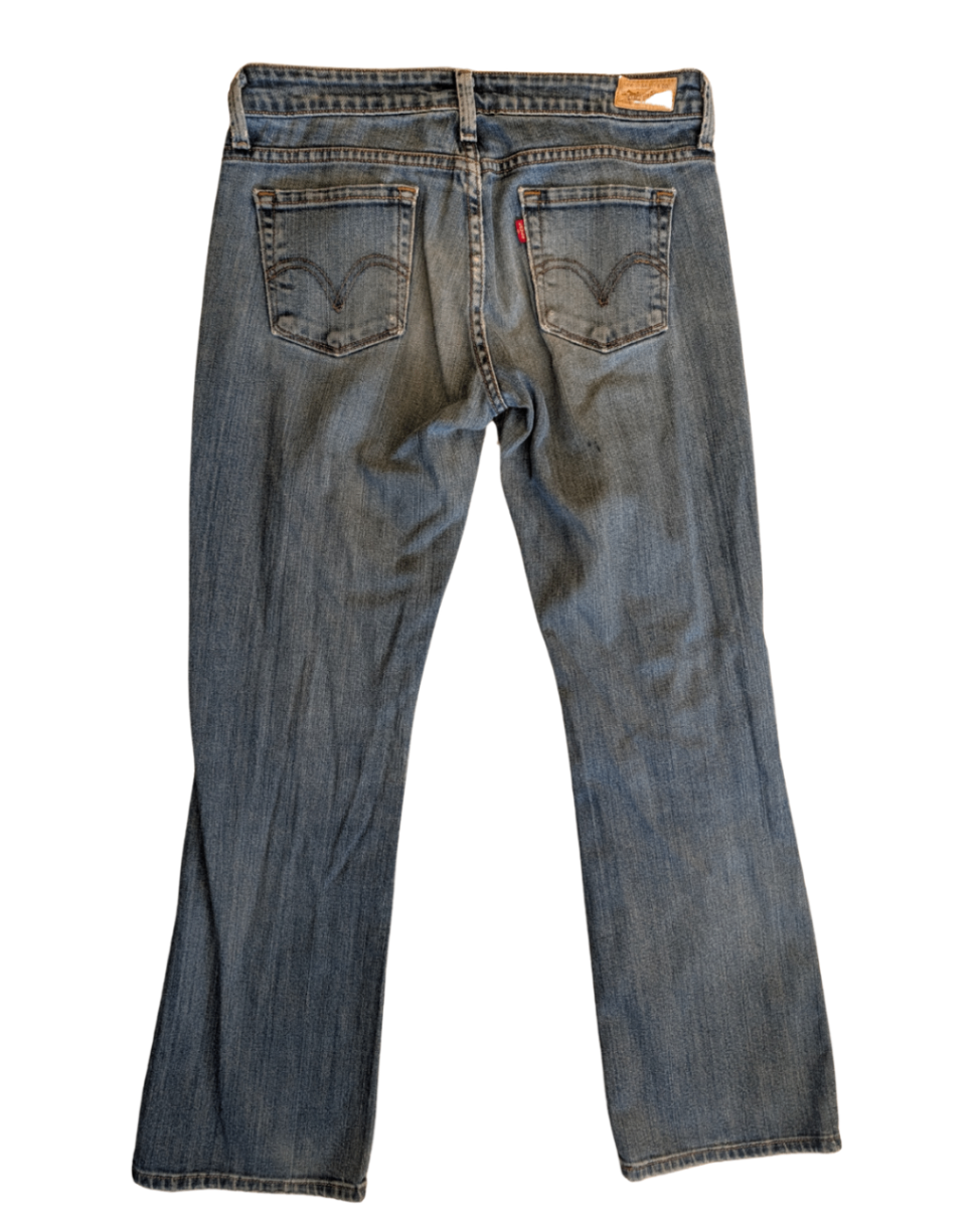 Low Waist Levi Bootcuts (6)