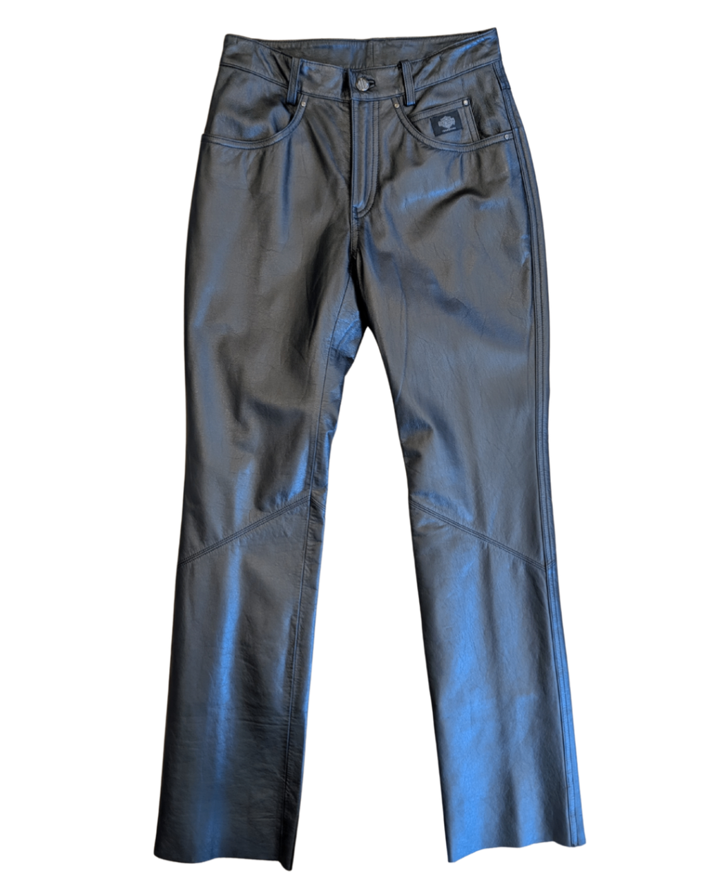 Harley Davidson Leather Pants (30) (28"W,9"R,33"I)