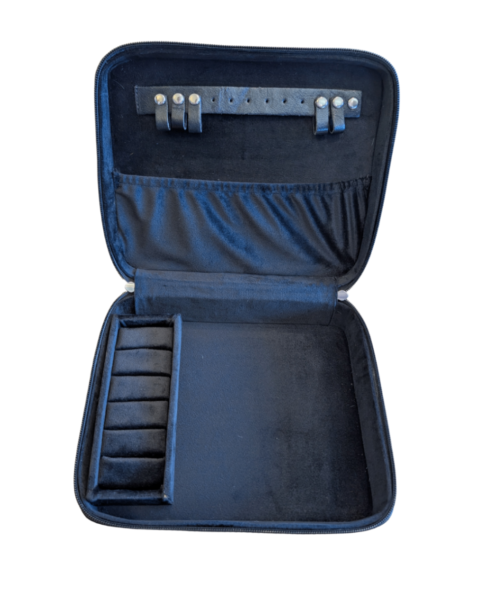 Cowhide Jewelry Case Large