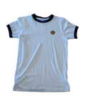 AJ Reclaimed White/Black Ringer 