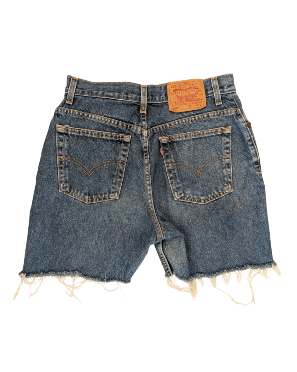 Levi 550 Frayed Shorts (28) (31"W, 12"R)