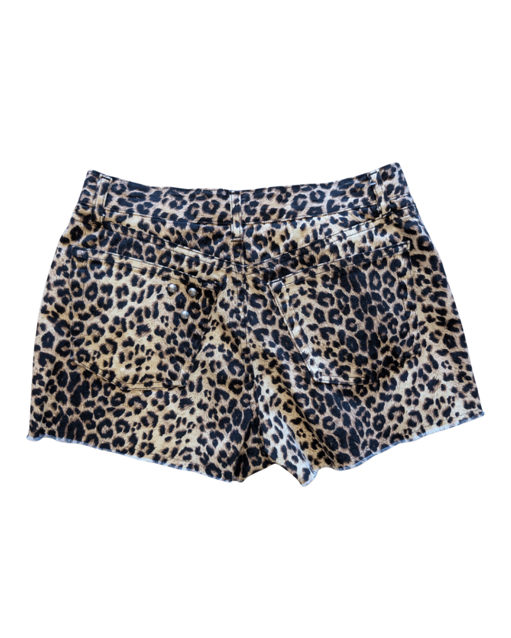 Leopard Paris Blues Shorts (7) (30"W, 9.5"R)
