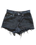 Silver Tab Black Levi Shorts (27) (28"W, 11"R)
