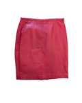 Red Leather Skirt (M/L)