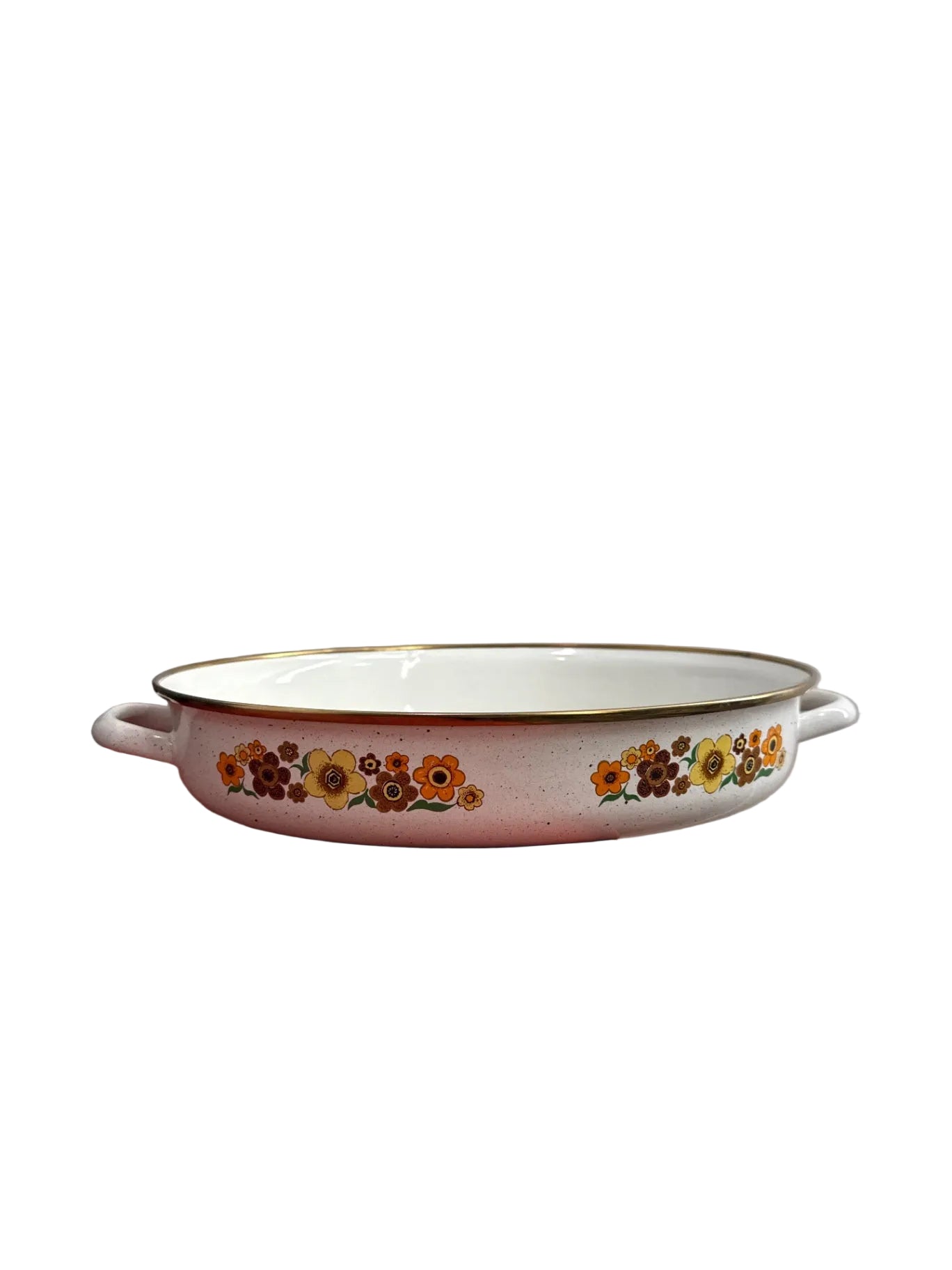 Vintage Floral Baking Dish