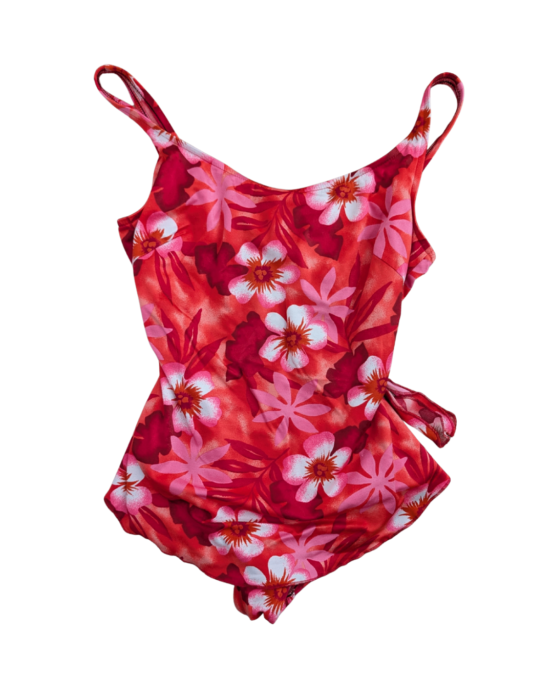 Pink Floral Swim Dress/One-Piece (12)
