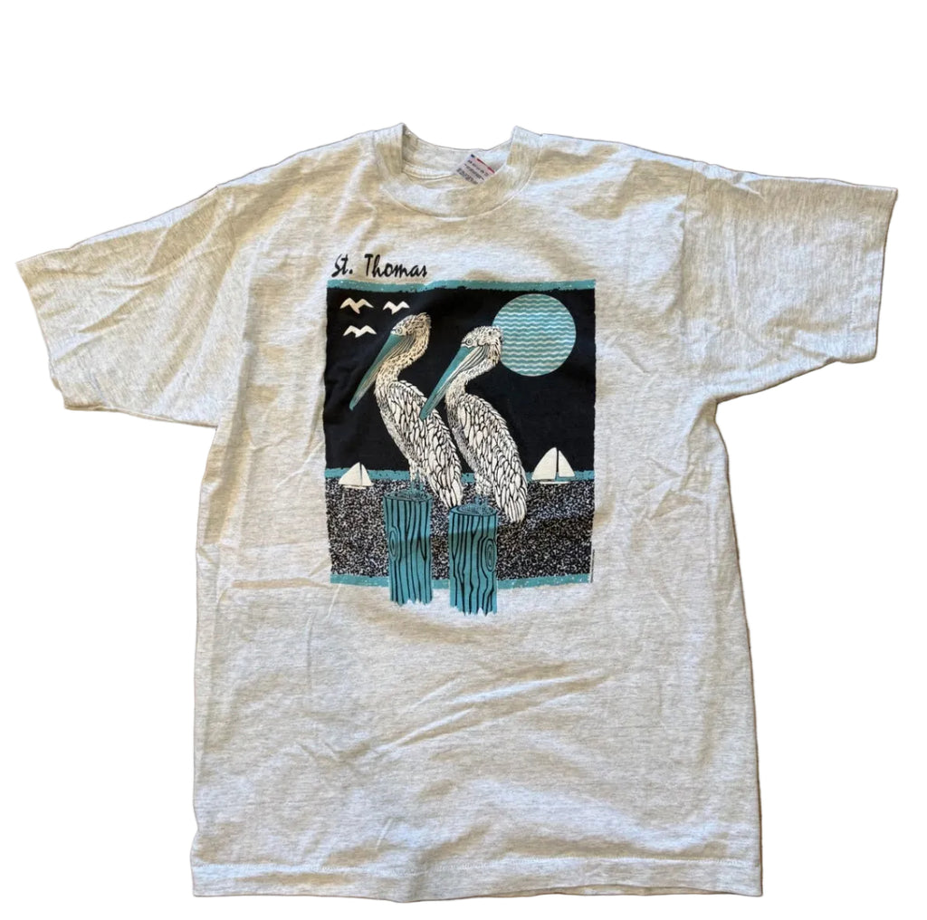 St. Thomas Pelican Tee — XL