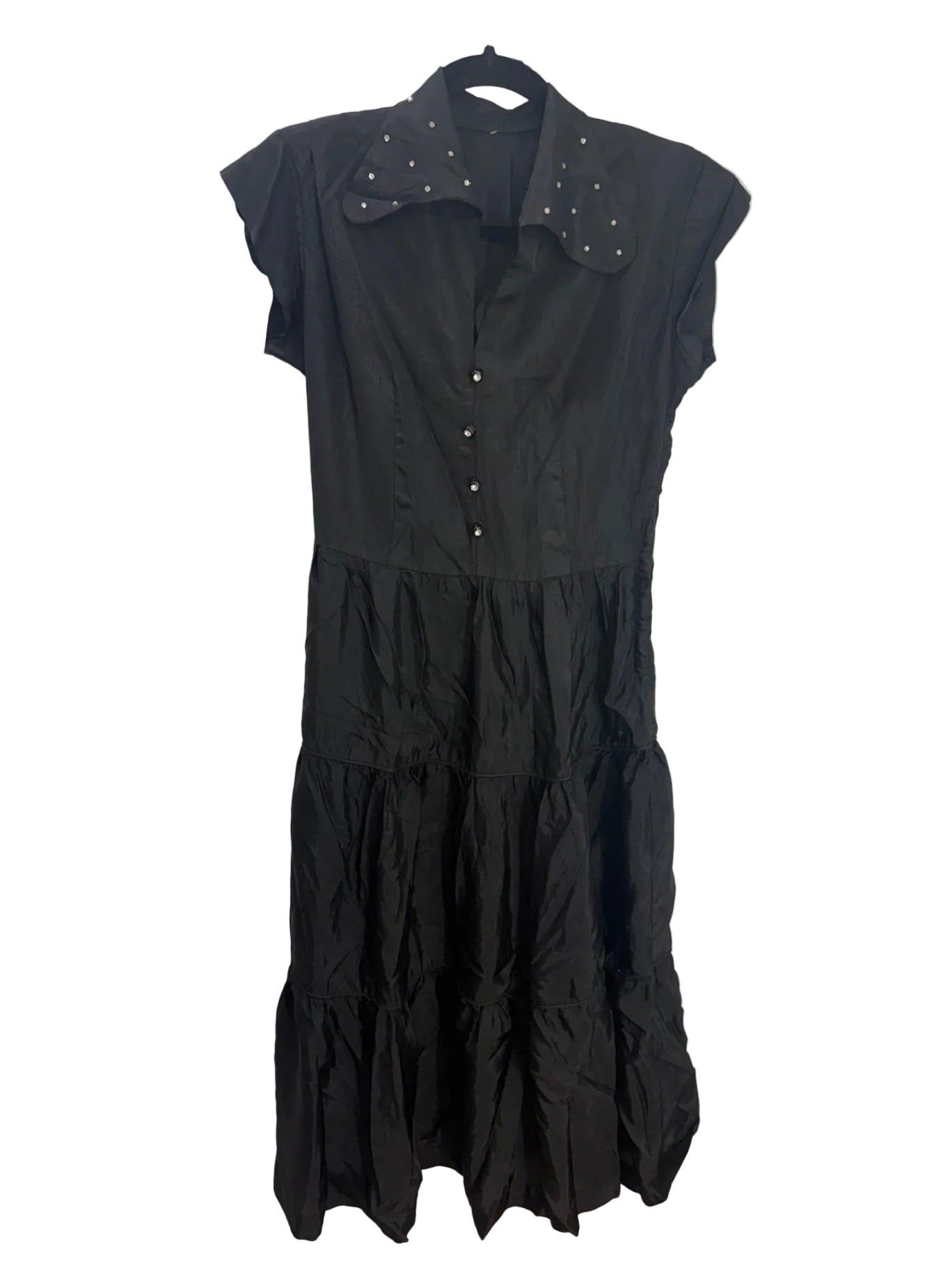 Black Dress Western — S