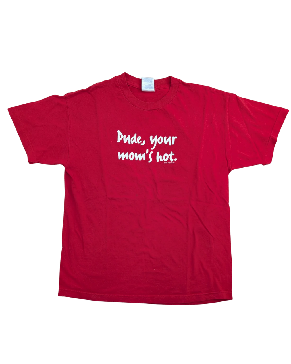 Dude Your Mom's Hot Tee (L)