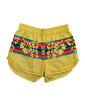 Vintage Yellow Flower Shorts (16) (24"W)