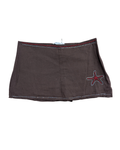 Beaded Brown Starfish Skort (M)