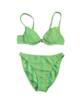 Vintage Neon Green Bikini (M-L)