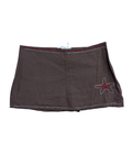 Beaded Brown Starfish Skort (S)