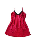 Ladybug Red/Black Slip Dress — XL
