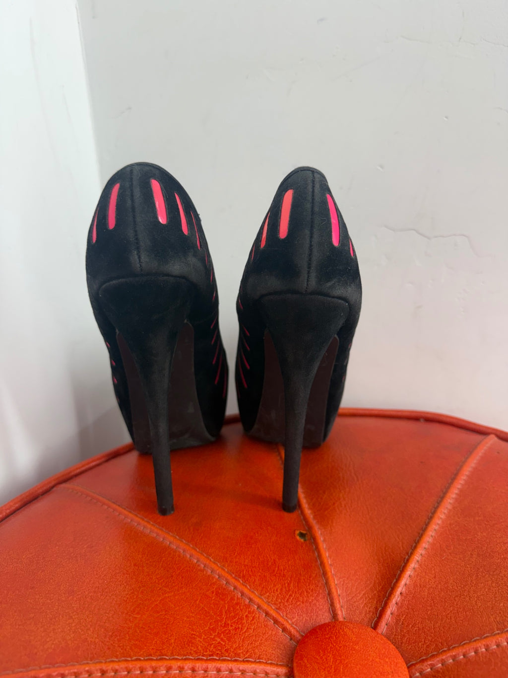 Black Velvet and Pink Heels — 7