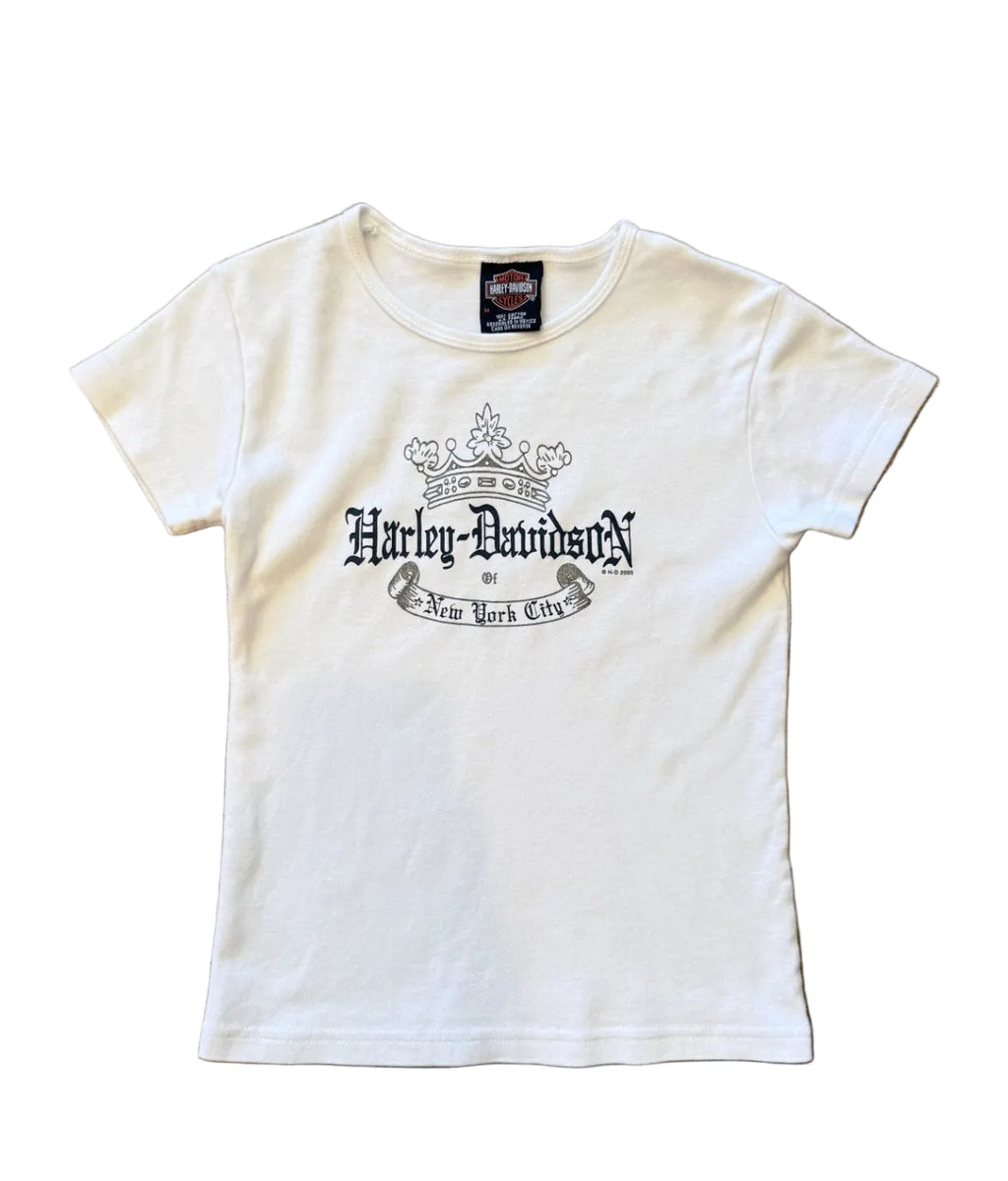 White Harley-Davidson NYC T-Shirt — M