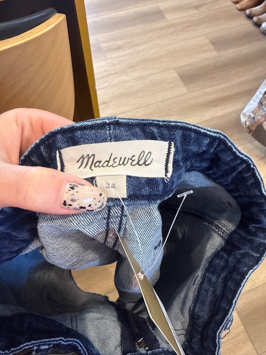 Dark Blue Skirt Madewell — 28