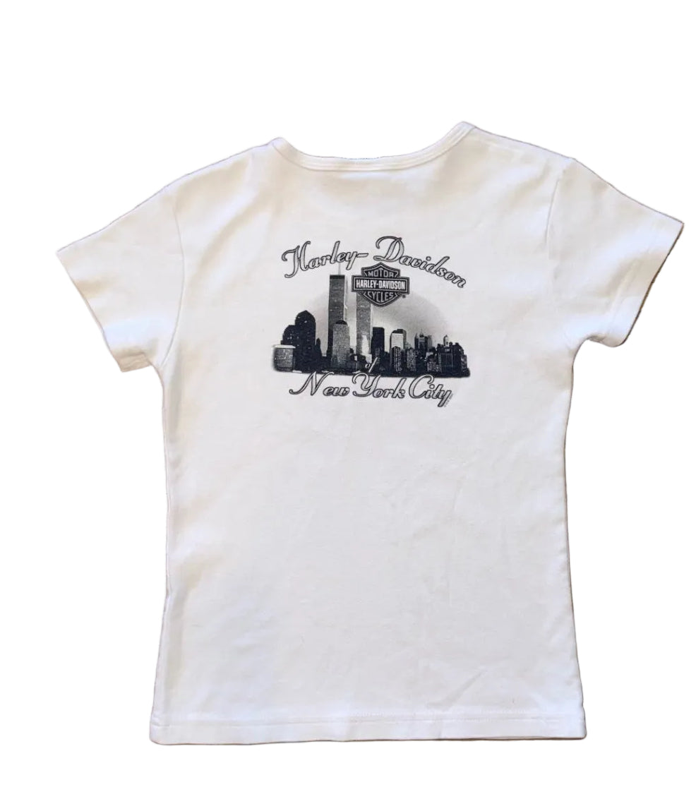 White Harley-Davidson NYC T-Shirt — M