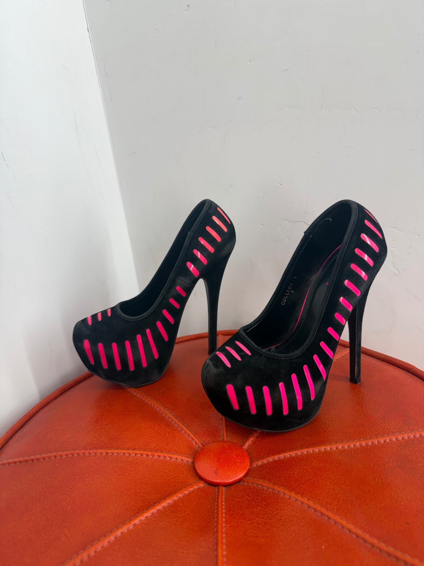 Black Velvet and Pink Heels — 7