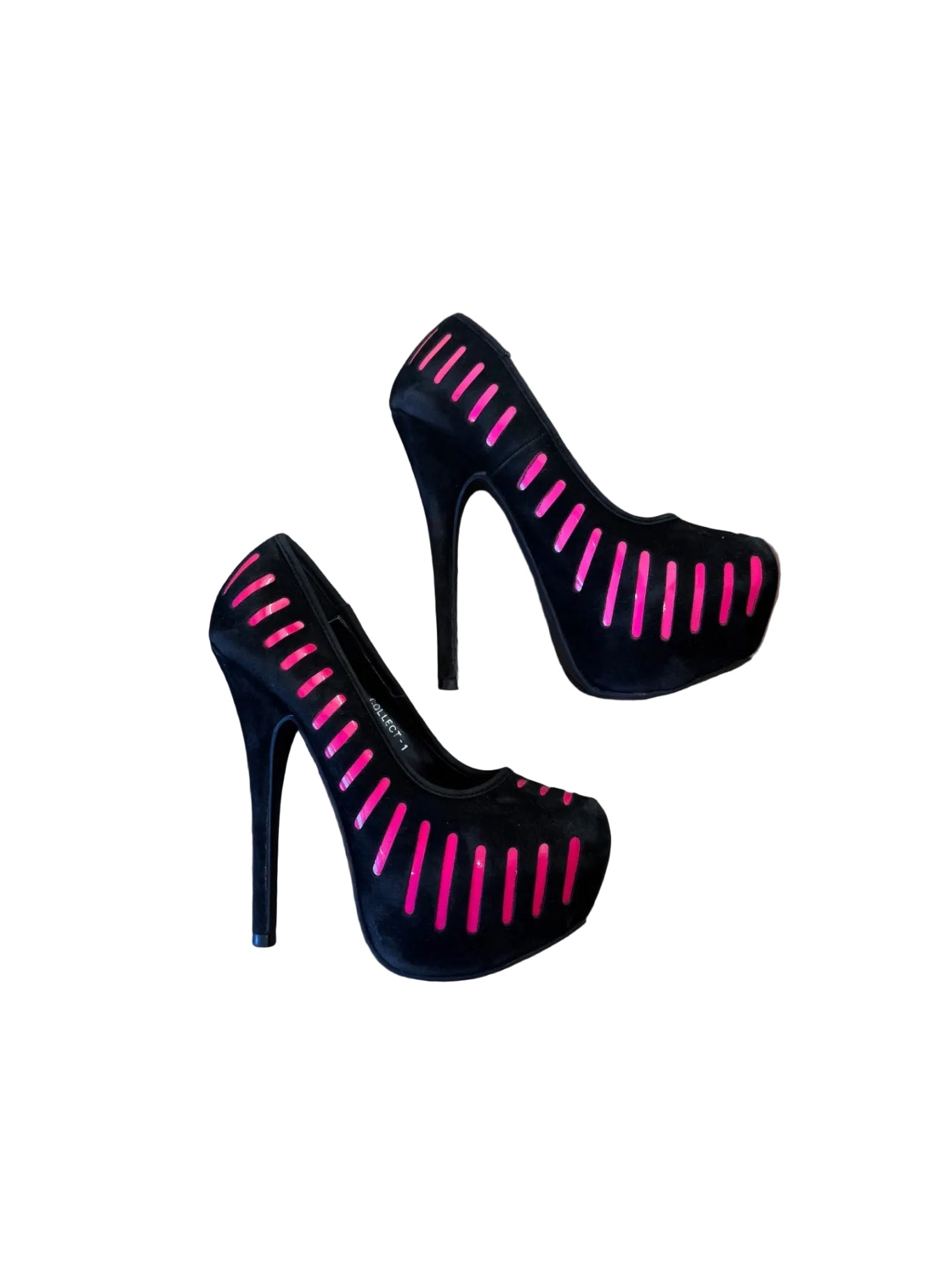 Black Velvet and Pink Heels — 7