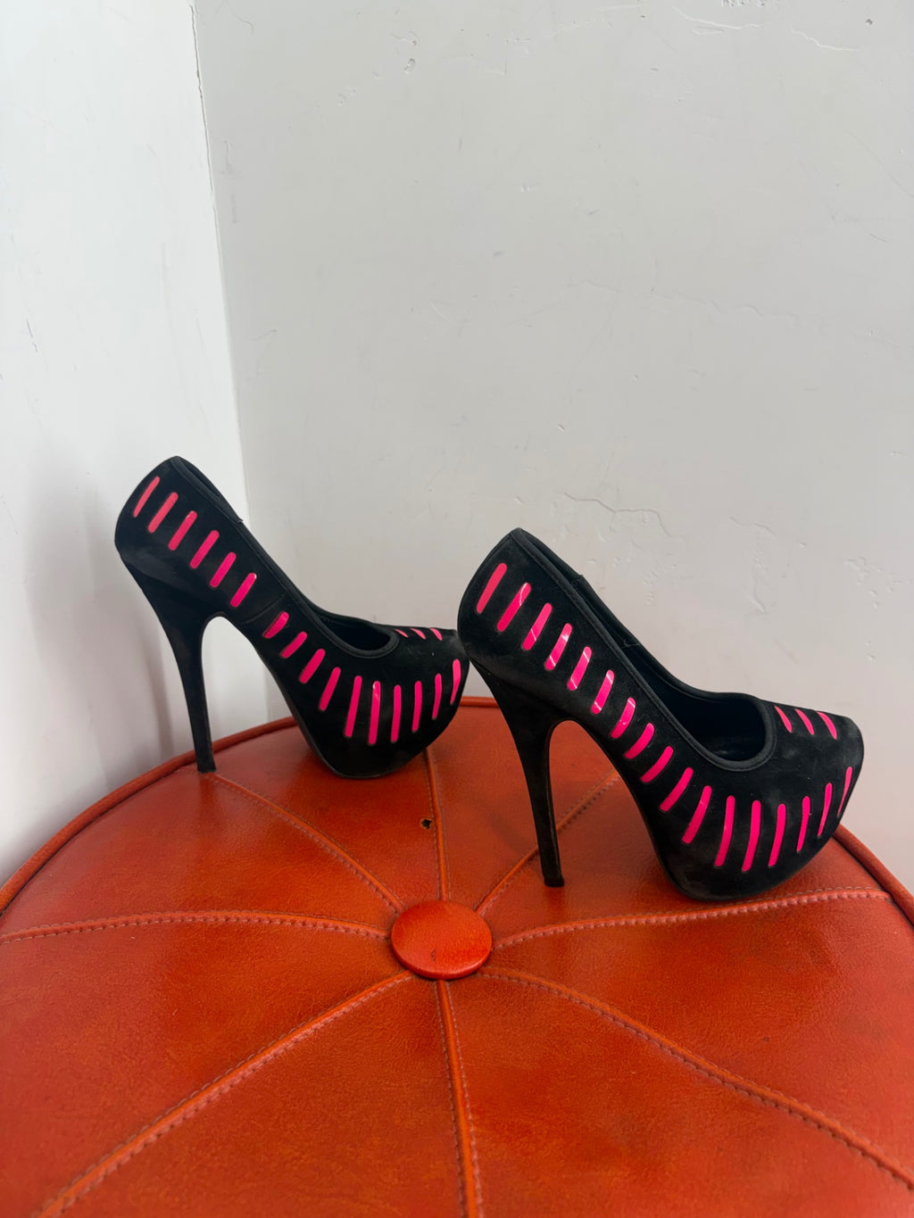 Black Velvet and Pink Heels — 7