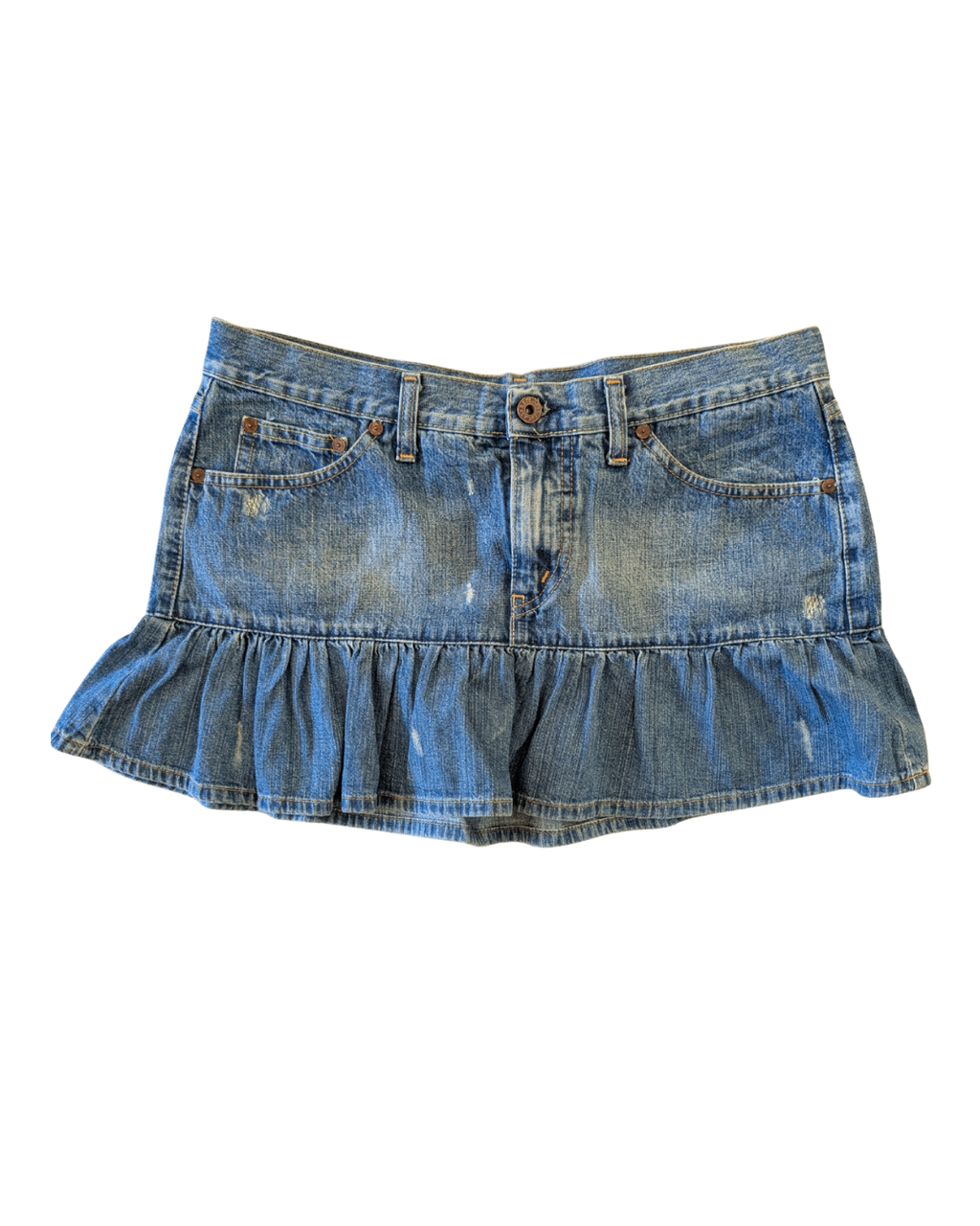 Replay Lowrise Mini Skirt - 31-32" W