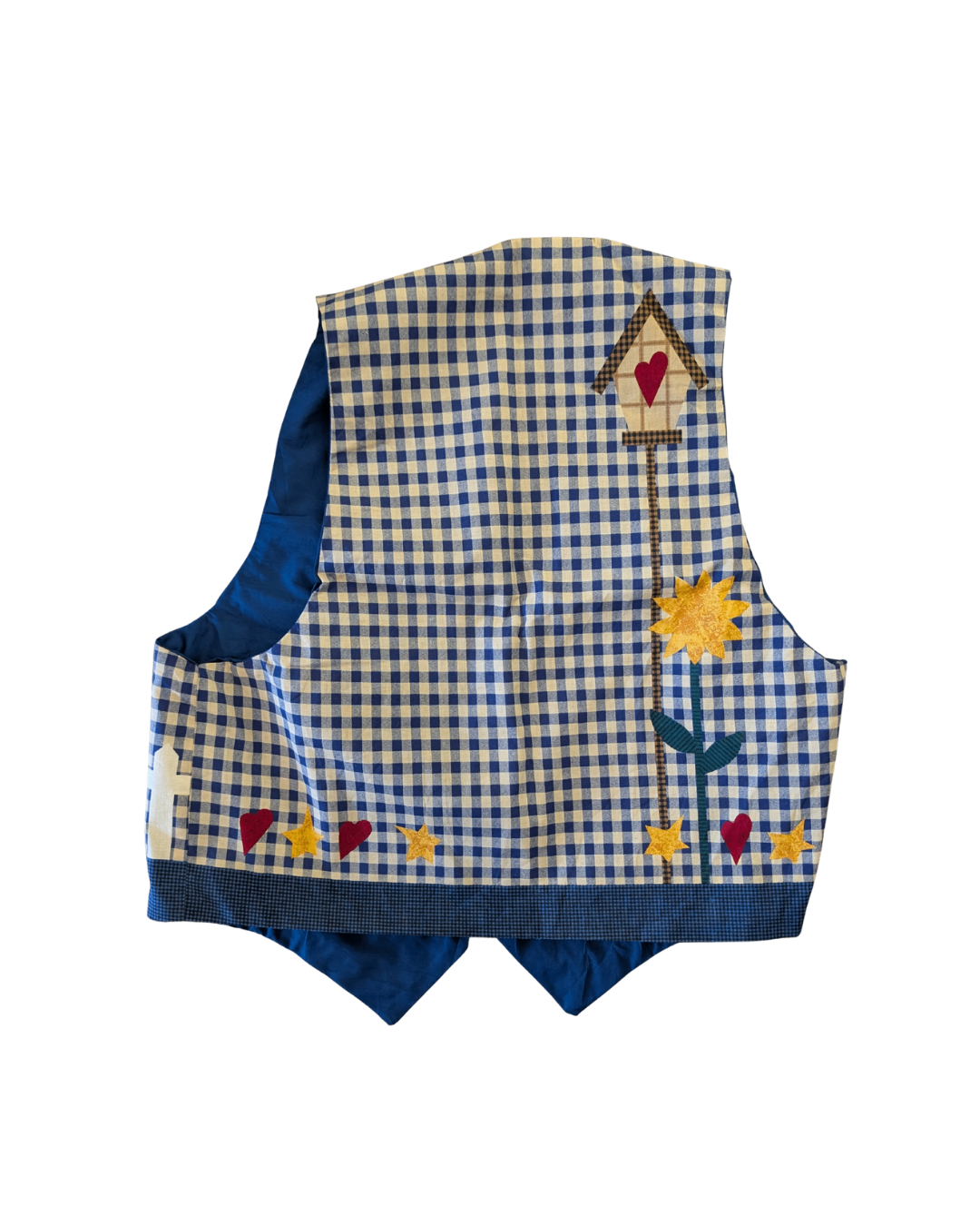 Handmade Sunflower Vest -OS