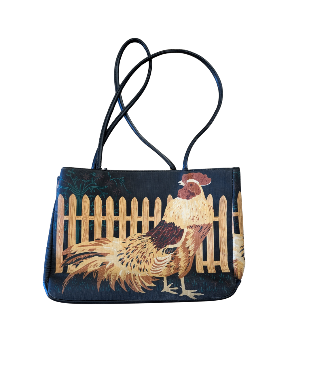 Rooster Beaded Bag