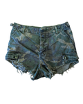 Green camouflage We The Free Shorts Unknown