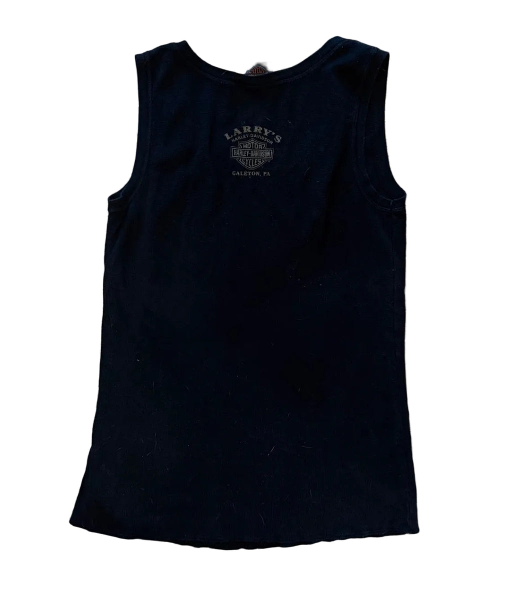 Black Harley Davidson Tank Top — M