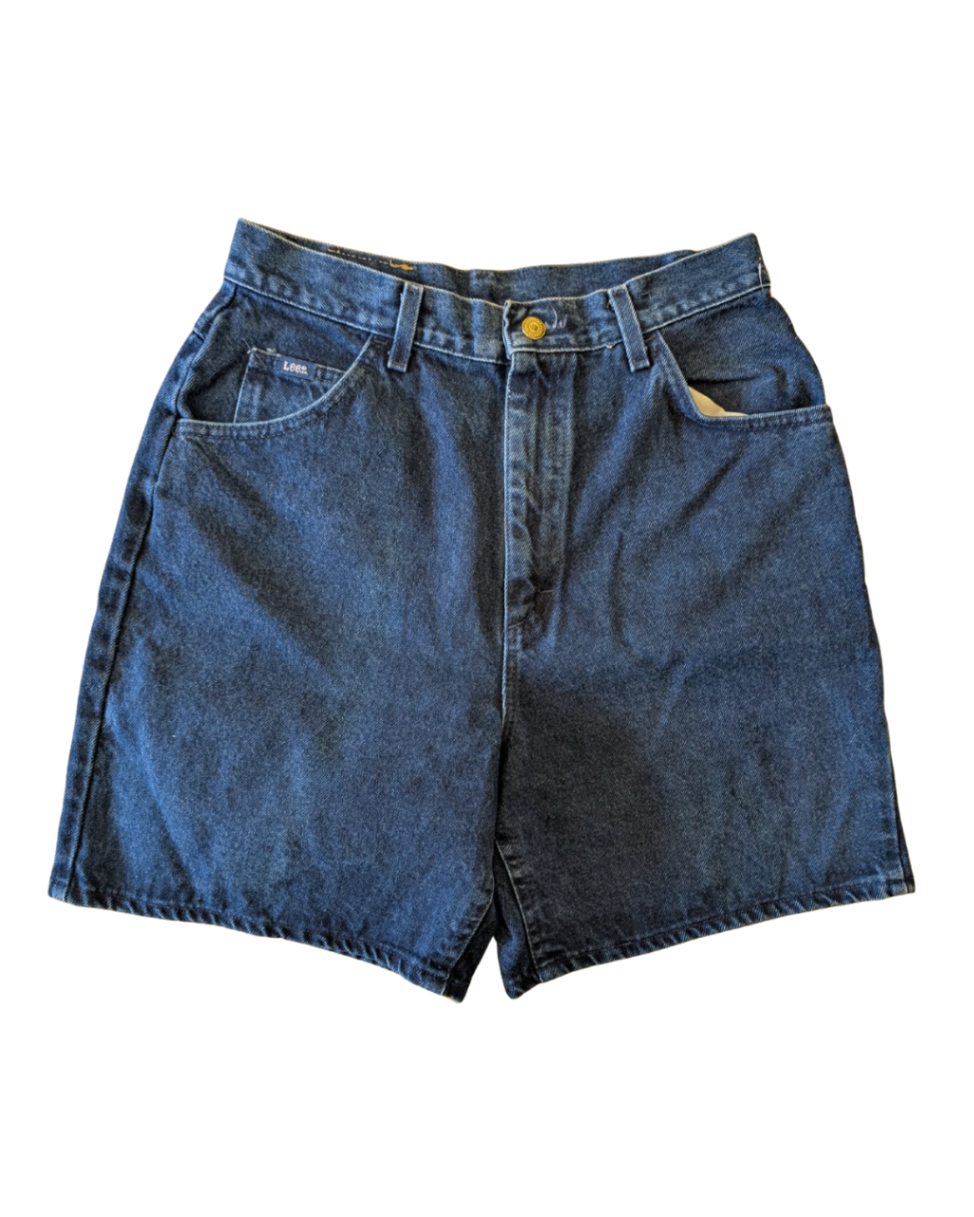 Dark Wash Lee Shorts - 30W